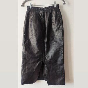Vintage Northside Fashion Genuine Leather Skirt